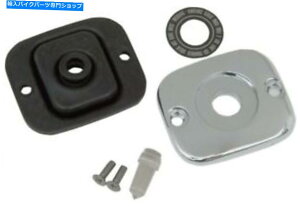 N[p[c Harley Suftail Dyna Road King Sportster̂߂̃Ntg}X^[V_[̂ӂ Chrome Front Master Cylinder Lid for Harley Softail Dyna Road King Sportster