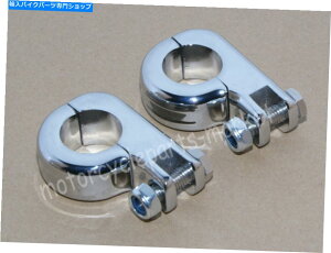 クロームパーツ Harley 1 1/4 "1.25"エンジンガードハイウェイペグ足の足元 Chrome Foot Peg Mounts For HARLEY 1 1/4" 1.25" Engine Guard Highway Pegs Footpeg