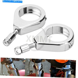 N[p[c Harley Dyna FXD FXDL Sportster XLH1200 883̂߂̃^[M̍ĔzutH[NNv Turn Signal Relocation Fork Clamp For Harley Dyna FXD FXDL Sportster XLH1200 883