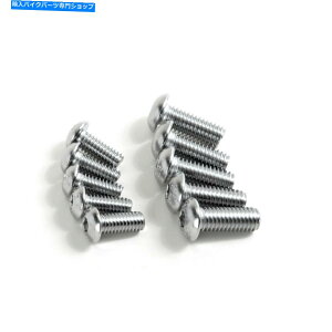 �N���[���p�[�c �t�����g5/16 -18x3 / 4���A3/8 -16x1���[�^�[�{���g�\�t�g���[�h�L���O���[�h�O���C�h Front 5/16-18x3/4 Rear 3/8-16x1 Rotor Bolts for Softail Road King Road Glide�y���s�A���i�z