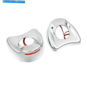 �N���[���p�[�c �n�[���[�E�g���E�G���N�g���O���C�h�E���g���N���V�b�N�t�F�A�����O�}�E���g�~���[LED�J�o�[�V�F�� For Harley Tri Electra Glide Ultra Classic Fairing Mount Mirror LED Cover Shell