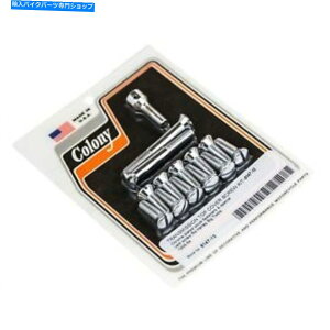 N[p[c Rj[8147-13gX~bVgbvJo[lWLbgNbL1956-64n[tBbg Colony #8147-13 Transmission Top Cover Screw Kit Chrome Plated Fits 1956-64 Harl