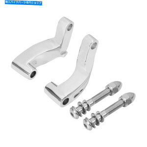 N[p[c n[[\tg_CiX[p[OCh{upN[~[}EguPbgA_v^[ Chrome Mirror Mounting Bracket Adapter For Harley Softail Dyna Super Glide Bob