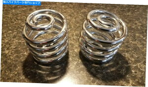 N[p[c 2 "C`I[goCV[gXvOXN{o[`bp[ 2" Inch Motorcycle Seat Springs Chrome Bobber Chopper