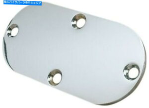 N[p[c JX^N[I[oꎟ`F[Jo[v[gFRn[[rbOcC65-06 Custom Chrome Oval Primary Chain inspection Cover Plate fr Harley Big twin 65-06