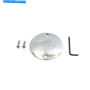 N[p[c VcCNa2z[COjbVVXeJo[ - 42-1146 V-Twin Manufacturing Chrome Grooved 2-Hole Ignition System Cover - 42-1146