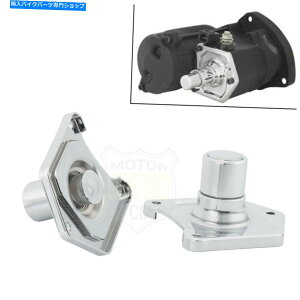 N[p[c n[[c[O[hLOrbOcC\mChJo[vbV{^X^[^[N For Harley Touring Road King Big Twin Solenoid Cover Push Button Starter Chrome