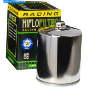 N[p[c Hiflofiltro RC[VOICtB^[Nn[[_rbh\ HifloFiltro RC Racing Oil Filter Chrome Harley Davidson