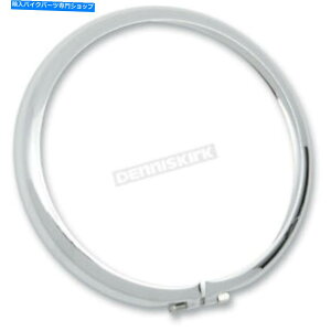 N[p[c Drag Specialties Chrome 5 3/4 Headlight Ring - 2001-0555 Drag Specialties Chrome 5 3/4 Headlight Ring - 2001-0555
