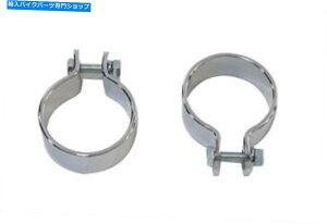 N[p[c }t[GhNvZbgAN MUFFLER END CLAMP SET, CHROME