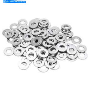 N[p[c Rj[8mm-F-100 8mmNbLȐ@100Ă̑ Colony #8MM-F-100 8mm Chrome Plated Flat Washers Bag of 100 USA made