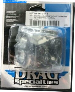 �N���[���p�[�c Harley Susfail 11-20 Sportster 14-20�p�N���������̏㕔�X�C�b�`�n�E�W���O Chrome Left-Side Upper Switch Housing for Harley Softail 11-20 Sportster 14-20�y���s�A���i�z