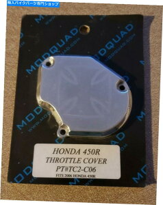 N[p[c NOS MODNbhz_450R ChromeXbgJo[TC2-C06 FITS 2006ViIDI NOS Mod Quad Honda 450R Chrome Throttle Cover TC2-C06 Fits 2006 New! Free Ship!