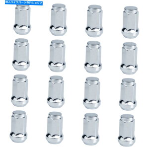 �N���[���p�[�c �i16�p�b�N�jTUSK�e�[�p�[���O�i�b�g10mm x 1.25mm�X���b�h�s�b�`w / 14 mm�w�b�h�N���� (16 Pack) Tusk Tapered Lug Nut 10mm x 1.25mm Thread Pitch w/14mm Head Chrome�y���s�A���i�z