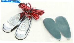 N[p[c NG~StbV}EgLED}[J[CguhVi Chrome Emgo Flush-Mount LED Marker Lights Brand New