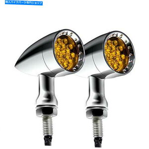 N[p[c Chrome BulletI[goCLED^[Mu[Le[Cg̓n[[_rbh\A Chrome Bullet Motorcycle LED Turn Signals Brake Tail Light For Harley Davidson A