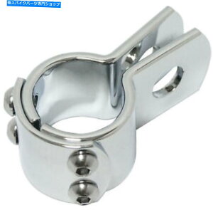 �N���[���p�[�c �n�[�h�h���C�u�X���[�s�[�X�t���[���N�����v1-1 / 8 "�N����53-009 HARDDRIVE Three Piece Frame Clamp 1-1/8" Chrome 53-009