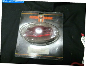 N[p[c JX^NCATEYE TAILLIGHT 19-762WbhYt12{g Custom Chrome Cateye Taillight 19-762 12-Volt With Standard Red Lens