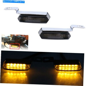 N[p[c n[[X|[cX^[̂߂̃~jLED^[VOiCgnho[̃uN[CWP[^v Mini LED Turn Signal Light Handlebar Blinker Indicator Lamp For Harley Sportster