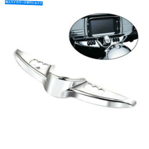 �N���[���p�[�c �N���[���u���b�N�C�O�j�b�V�����X�C�b�`�p�l���n�[���[�g���C�O���C�h���f��2014�N�̂��߂̃A�N�Z���g Chrome Black Ignition Switch Panel Accent For Harley Tri Glide models 2014-later