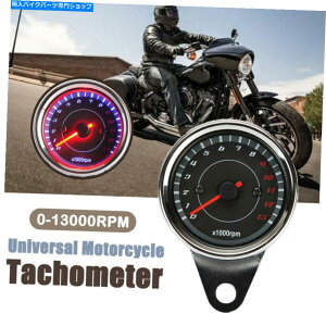 N[p[c 12V Chrome LEDI[goC^R[^[Tacho Gauge Universal 13000RMP US 12V Chrome LED Motorcycle Tachometer Tacho Gauge Universal 13000RMP US