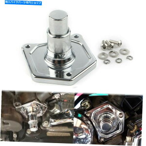 N[p[c 1s[N[\mChJo[vbV{^X^[^[XCb`̃n[[rbOcC1991N 1PC Chrome Solenoid Cover Push Button Starter Switch For Harley Big Twin 1991-UP