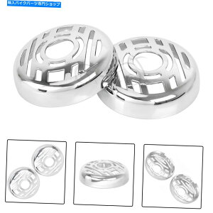 N[p[c N[^[MCgYJo[}XNveN^[̃n[[GNgOCĥ߂̃tBbg Chrome Turn Signal Light Lens Covers Mask Protector Fit For Harley Electra Glide