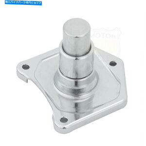 �N���[���p�[�c CNC�N���[���\���m�C�h�J�o�[�v�b�V���{�^���X�^�[�^�[�A�n�[���[�r�b�O�c�C��1991-2017 CNC Chrome Solenoid Cover Push Button Starter For Harley Big Twin 1991-2017