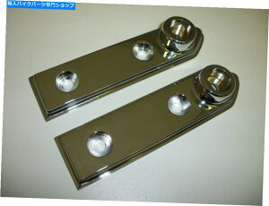 N[p[c Ironhorse TejasLSC Chrome Sissybart[}EguPbg IRONHORSE TEJAS & LSC CHROME SISSYBAR FRAME MOUNTING BRACKETS