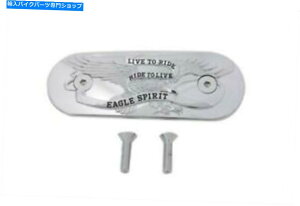 N[p[c Harley Sportster 04-16pC[OXsbgGAN[i[CT[gɏNCu Chrome Live to Ride Eagle Spirit Air Cleaner Insert for Harley Sportster 04-16