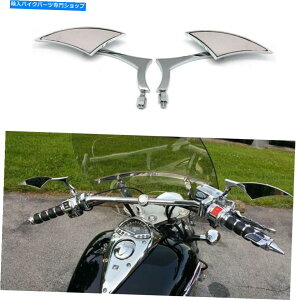 N[p[c Suzuki Boulevard C50 C90 M50 M109Rp̃yAN[I[goCAr[~[ Pairs Chrome Motorcycle Rear View Mirrors For Suzuki Boulevard C50 C90 M50 M109R