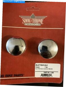 N[p[c z_VhE750G[XrbgAANXJo[iyAjV[N[ANZT[ Honda Shadow 750 ACE Billet Rear Axle Covers (Pair) Show Chrome Accessories