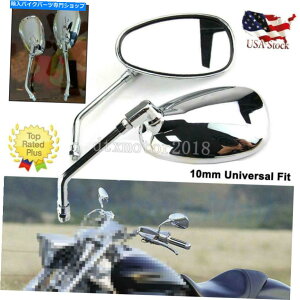 N[p[c Suzuki Boulevard C50 C90 C109R M50 M90 M109R S40 S83 Chrome Rearview Mirrors For Suzuki Boulevard C50 C90 C109R M50 M90 M109R S40 S83