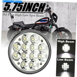 N[p[c N[5.75 5-3 / 4I[goCvWFN^[LEDwbhCg̓z_Vh[Xsbg750 Chrome 5.75 5-3/4 Motorcycle Projector LED Headlight For Honda Shadow Spirit 750