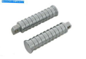 �N���[���p�[�c V-Twin Chrome Light Grooves�t�b�g�y�b�O�Z�b�g27-0729 V-Twin Chrome Light Grooves Footpeg Set 27-0729�y���s�A���i�z