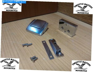 �N���[���p�[�c �n�[���[�c�A�[�p�b�N�p�N���[�����b�`�L�b�g Chrome Latch Kit for Harley Tour Pak�y���s�A���i�z