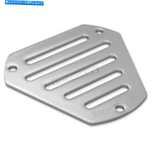 N[p[c Hex Air Cleaner̂߂̃o[N[XbgJo[ - 0206-0179-CHiCAւ̑DȂj Burly Chrome Slotted Cover for Hex Air Cleaner - 0206-0179-CH (no ship to CA)