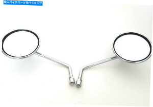 N[p[c ÓTIȃjo[TN[8mmI[goC/]ԁBXN[^[Ar[~[yA classic Universal Chrome 8mm Motorcycle /Bike. Scooter Rear View Mirrors Pair