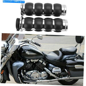 クロームパーツ ヤマハロイヤルスターXVZ1300 96-2013のための1 "オートバイクロームハンドルバーハンドグリップ 1" Motorcycle Chrome Handle Bar Hand Grips For Yamaha Royal Star XVZ1300 96-2013