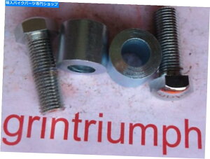 �N���[���p�[�c Triumph T140�w�b�h�����v�{���g�ƃX�y�[�T�[�A97-4125 / 22-0013 TRIUMPH T140 Headlamp BOLTS and Spacers, 97-4125 / 22-0013�y���s�A���i�z