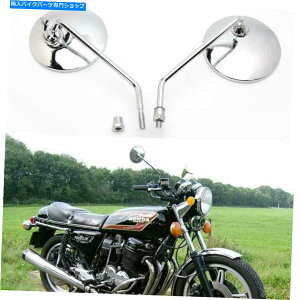 N[p[c [^[TCN10mm / M10z_1977-1978 CB750F2pN[EhobNTCh~[ Chrome Round Rearview Side Mirror for Motorcycle10mm/M10 Honda 1977-1978 CB750F2