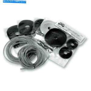 N[p[c BaronJX^ANZT[BA-8200BP[uAz[XƃC[NhXAbvLbgubN Baron Custom Accessories BA-8200B Cable, Hose and Wire Chrome Dress Up Kit Black