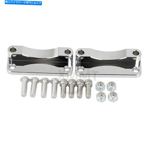 N[p[c n[[c[OW / 21 "tg^Ĉ߂̃A~jENtF_[P[^[uPbgLbg Aluminum Chrome Fender Relocator Bracket Kit For Harley Touring W/ 21"Front Tire