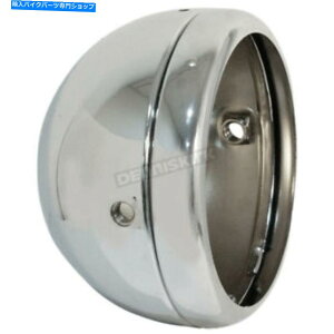 N[p[c Emgo Chrome 5-3 / 4 InBLucasX^C̃TCh}EgwbhCgVF - 66-65073 Emgo Chrome 5-3/4 in. Lucas Styled Side Mount Headlight Shell - 66-65073