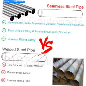 N[p[c Chrome Black 1 "Gidped Drag Handle Bar for Harley Dyna Sportster Honda Yamaha Chrome Black 1" Dimpled Drag Handlebar For Harley Dyna Sportster Honda Yamaha