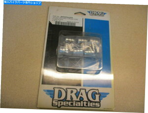 N[p[c Drag Specialties DS096609i6jGrooved Chromez[XNv1/4 "5/16" Drag Specialties DS096609 (6) Grooved Chrome Hose Clamps 1/4" 5/16"
