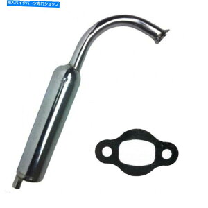 N[p[c KX[^[]ԗp\2Xg[NW}t[/NJ[ High Performance 2 Stroke Standard Muffler/Chrome Color For Gas Motor Bicycle