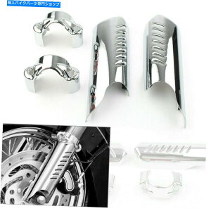 �N���[���p�[�c �n�[���[�\�t�g�_�C�iFXST FXSTC�̂��߂̃I�[�g�o�C�N���������̕Ό���V�[���h Motorcycle Chrome Lower Leg Deflector Shield For Harley Softail Dyna FXST FXSTC�y���s�A���i�z