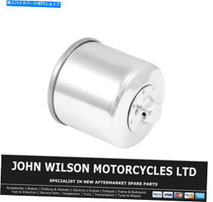 �N���[���p�[�c ���LT-A 500 F Quadmaster 4X4 2000 - 2001 K��N Chrome�I�C���t�B���^�[ Suzuki LT-A 500 F Quadmaster 4x4 2000 - 2001 K&N Chrome Oil Filter�y���s�A���i�z