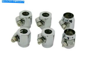 N[p[c 6pbN̕ґgRC3/8 "OUT 5/8"̂߂16iNGRmV[z[XGh HEX CHROME ECONO SEAL HOSE END FOR BRAIDED FUEL OIL LINES 3/8"OUT 5/8" IN 6-PACK